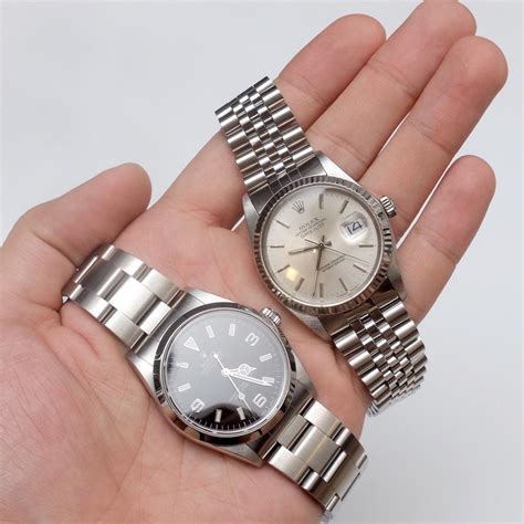 rolex datejust vs explorer